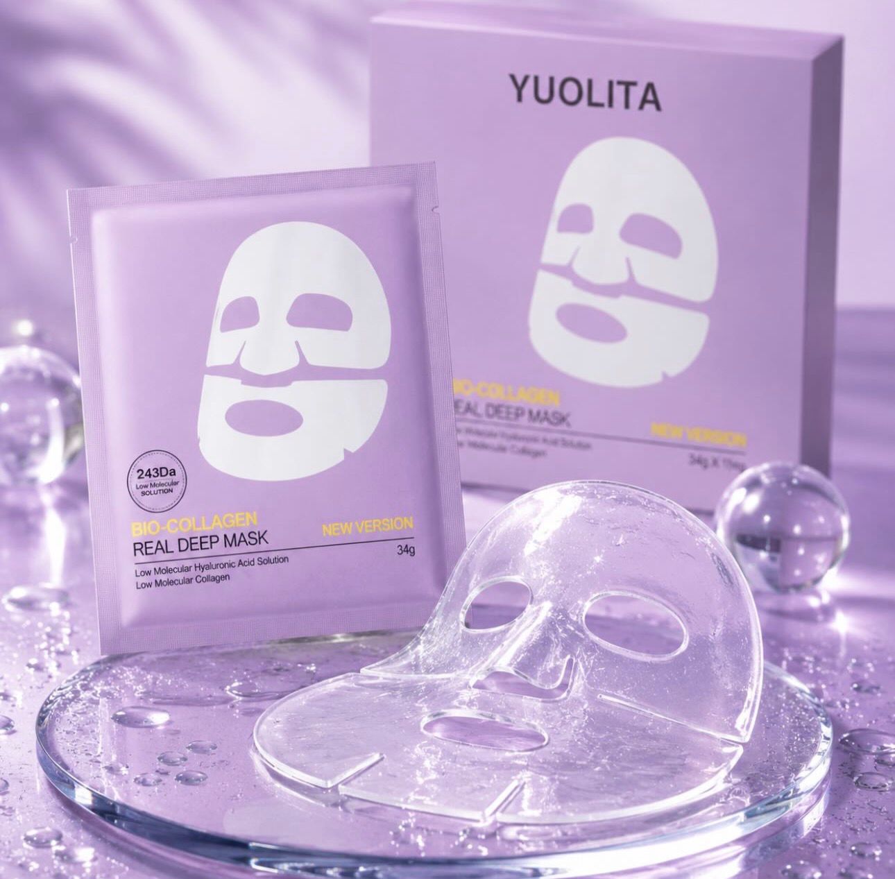 Mascarilla Hydrogel Premium Bio-Collageno